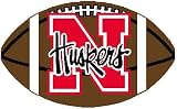 Nebraska Cornhuskers 23 x 36 Football Rug