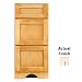 KraftMaid 12 Vanilla Bean Glaze Cottage Waterbury Maple Bath Vanity VBD12.COS-WBM1-VG