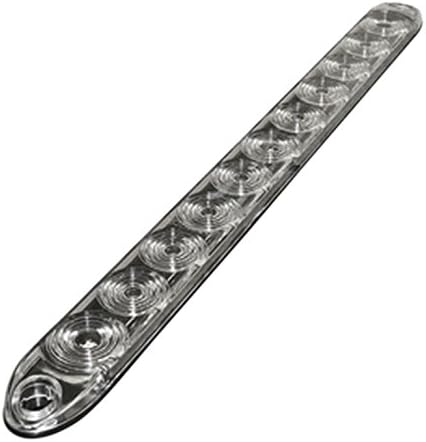 15" Clear White Backup Aux Trailer Light LED Bar Truck Waterproof USA Made