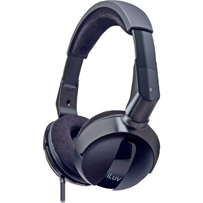 iLuv iHP605BLK Megas Bass Pro Headphone