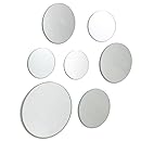 nexxt Zoe Mirror, Set of 7, Round