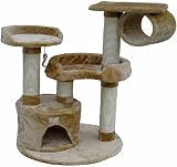 Go Pet Club 39-Inch Cat Tree, Beige