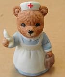 Homco Ceramic Bear Nurse - 2 1/2 inches tall - 8805