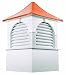 63" Handcrafted "Concord" Copper Roof Vinyl Cupola