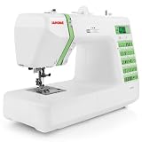 Janome DC2011 Computerized Sewing Machine with 50 Built-In Stitches w/ Hard Case + Walking Foot + 1/4 Foot and More!