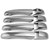 Automotive Chrome Door Handle Cover Trim Kit without Passenger Side Keyhole without... by Astra Security