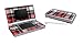 Nintendo DS Lite Skins-plaid-red