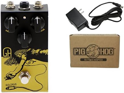 Greenhouse Effects Goldrive Overdrive with Pignose Power Supply