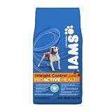 IAMS Weight Control Proactive Health Dry Dog Food, 4-Pound Bags (Pack of 5) by Iams