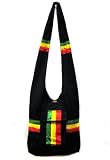 Rasta Shoulder Purse Sling Tote bag