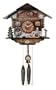 River City Clocks Man Saws Wood 10-Inch One Day Cuckoo Clock