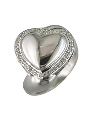 1/5 Ct. Heart Shaped Diamond Ring (Available In Sizes 4 - 9)