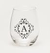 21oz Stemless Monogram Glasses 21oz Stemless Monogram Glasses