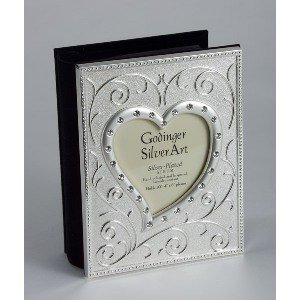 HEART ALBUM CRYSTAL DIAMONDS by Godinger