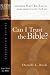 Book Can I Trust the Bible? (RZIM Critical Questions Discussion Guides)