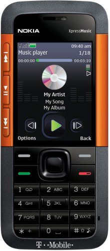 Nokia 5310 XpressMusic Orange Phone (T-Mobile)