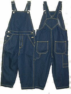 Toddler Sizes 2T/3T/4T Denim Bib Overall (Prepack=36 PCS, Assorted Sizes, Each $6.50)