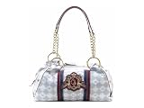 Baby Phat - Baby Phat White Royal Status Four Ring Satchel Handbag