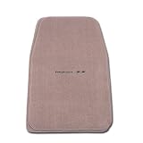 Beige Universal Fit Front Two Piece Floormat with GM IMPALA SS Logo