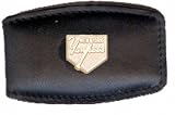 Sterling Silver NEW YORK YANKEES NY ROUND BLACK LEATHER MC/CC
