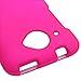 CoverON® Hard Rubberized Slim Case for HTC Desire 601 - with Cover Removal Pry Tool - Hot Pink