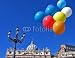 Wallmonkeys Peel and Stick Wall Decals - Palloncini - Removable Graphic