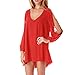 DJT Women Sexy Off Shoulder V-neck A-line Strapless Loose Casual Blouse