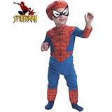 Spiderman Costume Classic Toddler Boy - Toddler 3-4T