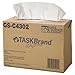 Hospital Specialty Co. Taskbrand Glass & Surface Wipers, 4Ply, 9 4/5 X 17, White, 150/Box, 6 Box/Carton