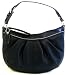 Coach Soho Medium Black Leather Pleated Hobo Bag - 13730