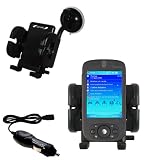 O2 XDA Neo Flexible Auto Windshield Holder with Car Charger - Uses Gomadic TipExchange