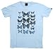 Butterfly Bullet S/S Guys T-Shirt in Smog Blue by Insight Clothing