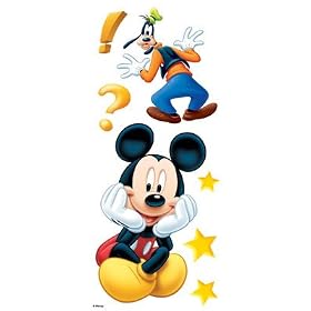 Disney Mickey Mouse &Goofy Decorative Wall Stickers
