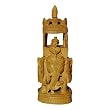 Animal Figurines Wooden Elephant Statue (jwcs013)