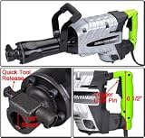 1350W Double Insulated Electric Demolition Hammer Concrete Breaker Bits Case UL