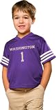 Washington Huskies Youth Purple Football Jersey