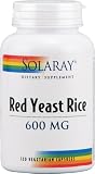 Solaray - Red Yeast Rice, 600 mg, 120 capsules