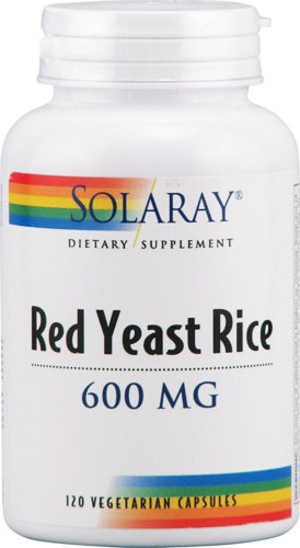 Solaray - Red Yeast Rice, 600 mg, 120 capsules