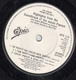 I`M POPEYE THE SAILOR MAN 7" (45)