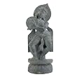 Antique Figurine Human Statue Carved in Stone (sos244)