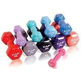 Cap Barbell SDV-009 CAP 9 lb Vinyl Coated Dumbbell
