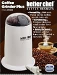 Better Chef IM-161W Coffee Grinder Plus