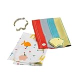 Tag Party Animal 100-Percent Cotton Dishtowels with Cookie Cutter Gift Set