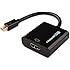 Cable Matters Gold Plated Active Mini DisplayPort to HDMI Male to Female Adapter Supporting Eyefinity Technology & 4K Resolution
