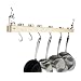 Master Class Deluxe Ceiling Mounted Single Wooden Pot Rack, 92cm