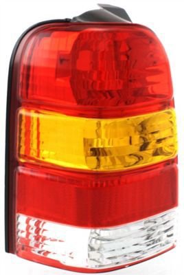 Evan-Fischer EVA15672014896 Tail Light Driver Side LH Plastic lens OE design Amber, clear, red DOT, SAE approved