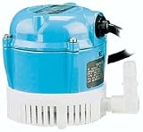 Little Giant 1-Y 1/150 HP, 13 LPM, 230V - Small Submersible Pump, 3.7m Power Cord (501076)