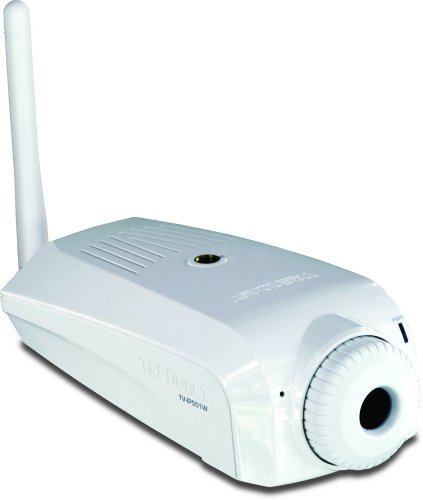 TRENDnet ProView Wireless Internet Surveillance Camera TV-IP501W (White)