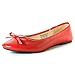 Alpine Swiss Iris Women's Genuine Suede Lined Bow Ballet Flats
