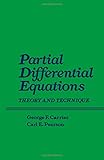 Partial differential equations : theory and technique